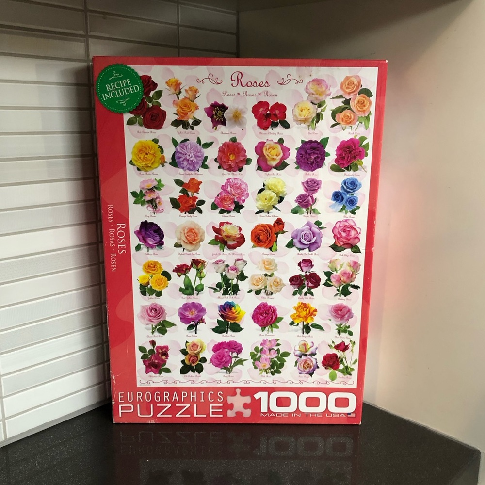 Eurographics Roses 1000 piece puzzle